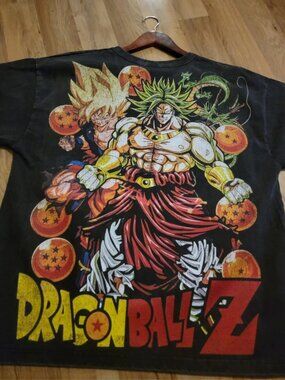 Dragon Ball Z Brolly Shaka Heavyweight Graphic Tee Unisex NWT